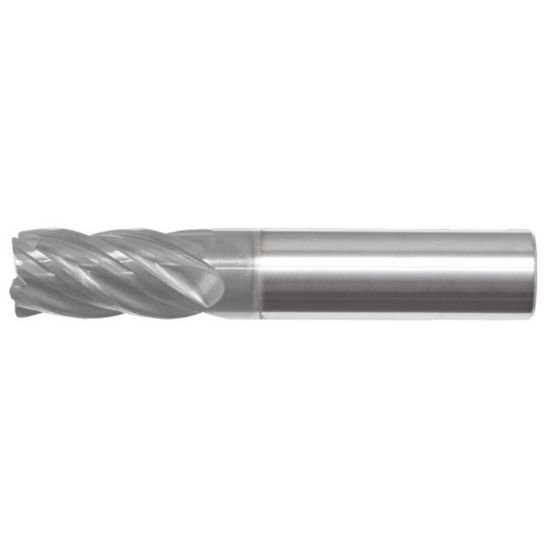 Picture of MasterCut Dia 5/16 SH 0.3125 LOC 0.8125 OAL2.50 End Mill Standard Flute Variable Helix Carbide nACRoA Single End Corner Radius0.0300 0.76mm V5 Ultra