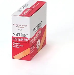 Picture of Medique 62550 1 X 3 Woven Bandage Strip 50Pc