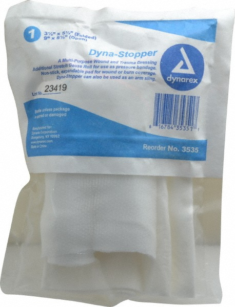 Picture of Medique 64101 Bloodstopper Compress 9 X 5-1/2