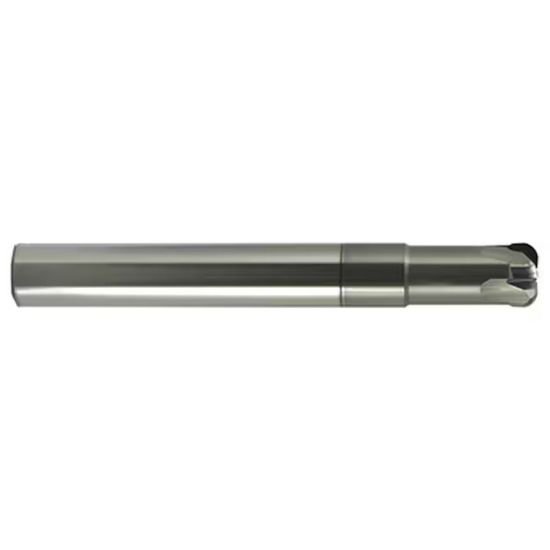 Picture of Melin 14852 Dia 5/8 SH 0.6250 LOC 0.2500 OAL4.00 End Mill Carbide nACRoA Single End High Feed0.1560 3.96mm