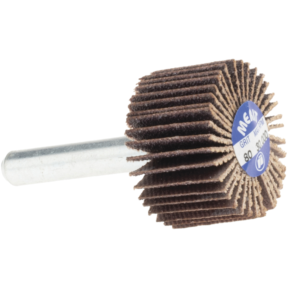 Picture of Merit 1 X 5/8 1/4Shank 80Grit Flap Wheel