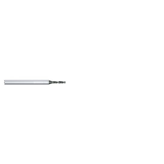 Picture of Micron 2.CD.040220.S Carbide Drill Solid 140° 0.086 Diameter Cylindrical 0.157 2.204 OAL 2 Flute 4.0XD