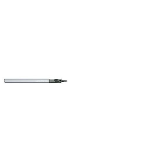 Picture of Micron 2.PD.03300.090 Pilot Drill Solid 140°, 90° 0.129 Diameter Cylindrical 0.236 2.401 OAL 2 Flute 2.0XD