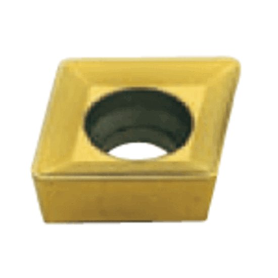 Picture of CCMX32.52ENA F620 Mitsubishi CCMX09T308ENA F620 80.0° Positive Carbide 0.0310 0.79mm Radius Finishing, Semi Finishing