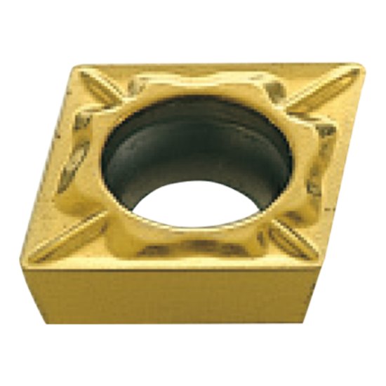 Picture of CPMT21.52SQ US735 Mitsubishi CPMT060208SQ US735 80.0° Positive Carbide 0.0310 0.79mm Radius Medium, Semi Finishing