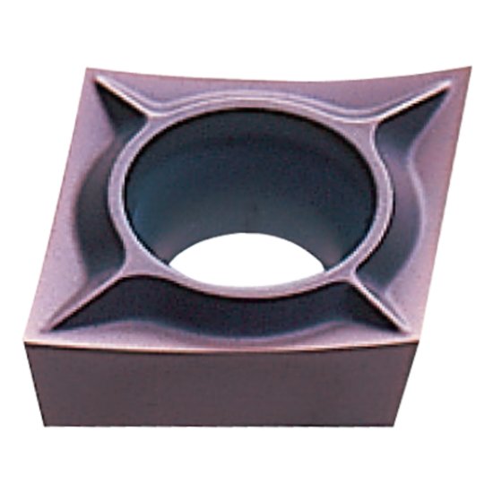 Picture of CCGT32.50.5FJ VP10RT Mitsubishi CCGT9T302FJ VP10RT 80.0° Positive Carbide 0.0080 0.20mm Radius Finishing, Semi Finishing