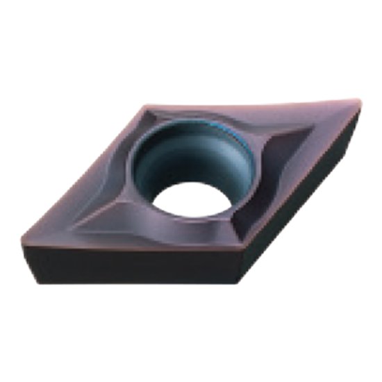 Picture of DCGT32.51MJ VP10RT Mitsubishi DCGT11T304MJ VP10RT 55.0° Positive Carbide 0.0160 0.41mm Radius Medium, Semi Finishing