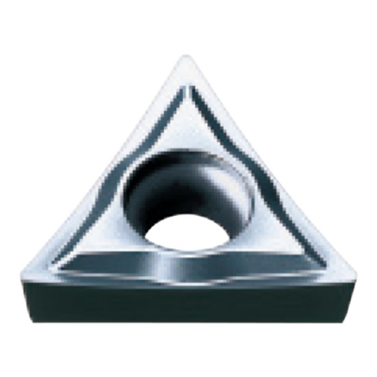 Picture of TCGT32.52MJ P RT9005 Mitsubishi TCGT16T308MJ-P RT9005 Triangle Positive Carbide 0.0310 0.79mm Radius Finishing, Semi Finishing