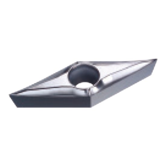 Picture of VBGT330.2FJ-P RT9005 Mitsubishi VBGT160402.2FJ P RT9005 35.0° Positive Carbide 0.0040 0.10mm Radius Finishing, Semi Finishing