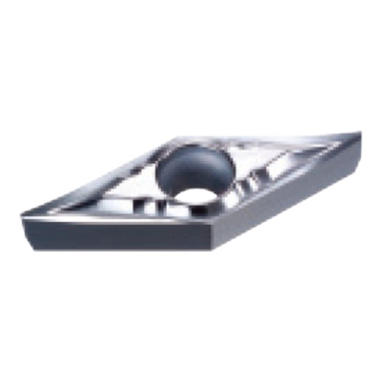 Picture of VBGT331MJ-P RT9005 Mitsubishi VBGT160404MJ P RT9005 35.0° Positive Carbide 0.0150 0.38mm Radius Finishing, Semi Finishing