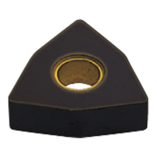 Picture of WNMA432 UC5115 Mitsubishi WNMA080408 UC5115 Trigon Negative Carbide 0.0310 0.79mm Radius Medium, Semi Finishing