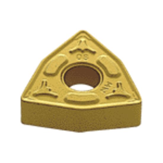 Picture of WNMG433MW UC5115 Mitsubishi WNMG080412MW UC5115 Trigon Negative Carbide 0.0470 1.19mm Radius Medium, Semi Finishing