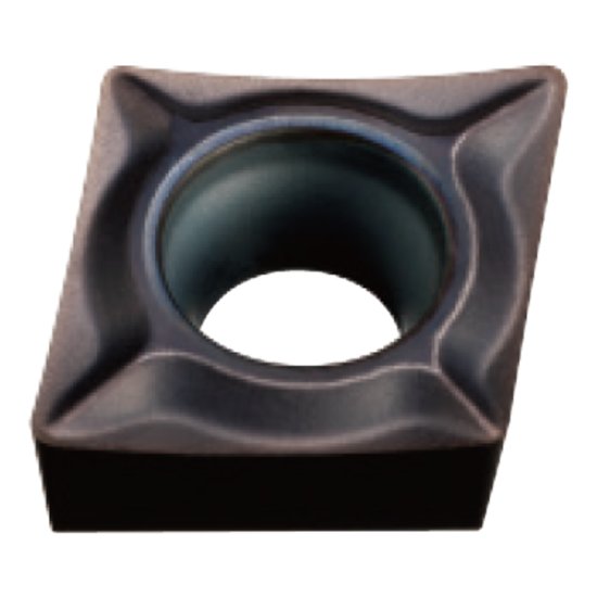 Picture of CCGT21.51MSMG VP15TF Mitsubishi CCGT060204MSMG VP15TF 80.0° Positive Carbide 0.0150 0.38mm Radius Finishing, Semi Finishing