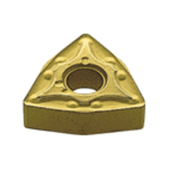 Picture of WNMG433MA UE6105 Mitsubishi WNMG080412MA UE6105 Trigon Negative Carbide 0.0470 1.19mm Radius Medium, Semi Finishing