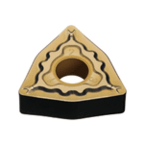 Picture of WNMG432MP UE6105 Mitsubishi WNMG080408MP UE6105 Trigon Negative Carbide 0.0310 0.79mm Radius Medium, Semi Finishing