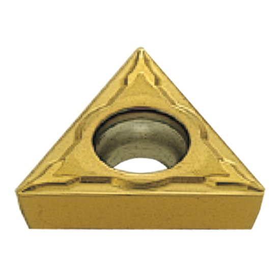 Picture of TPMH320.5FV VP15TF Mitsubishi TPMH320.5FV VP15TF Triangle Positive Carbide 0.0080 0.20mm Radius Medium, Semi Finishing