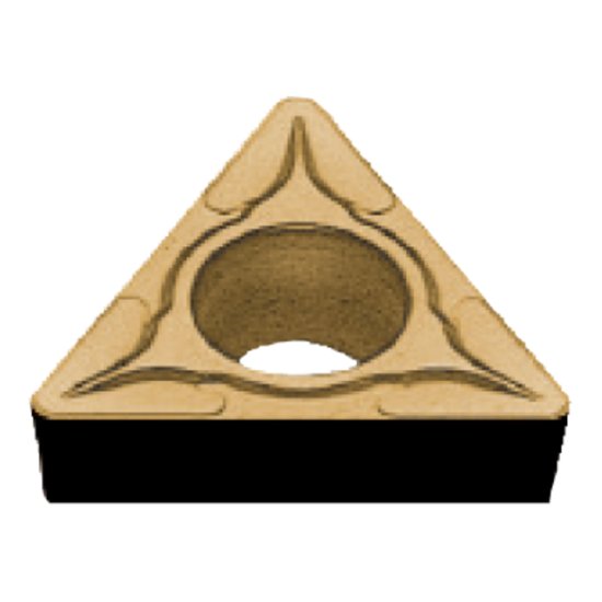 Picture of TCMT21.51 MP3025 Mitsubishi TCMT110204 MP3025 Triangle Positive Cermet 0.0160 0.41mm Radius Finishing, Semi Finishing