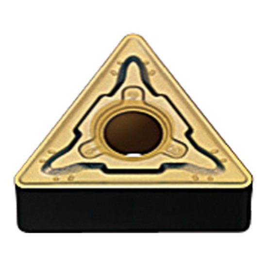 Picture of TNMG332RP MC6025 Mitsubishi TNMG160408RP MC6025 Triangle Negative Carbide 0.0310 0.79mm Radius Medium, Semi Finishing