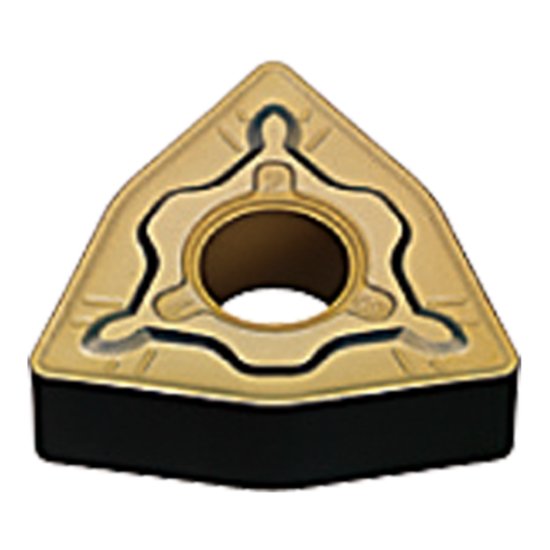 Picture of WNMG432RP MC6025 Mitsubishi WNMG080408RP MC6025 Trigon Negative Carbide 0.0310 0.79mm Radius Roughing, Medium