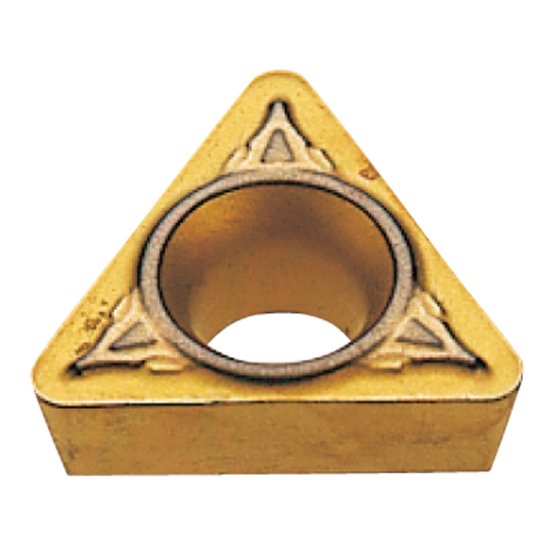 Picture of TPMH322SV MC6025 Mitsubishi TPMH160308SV MC6025 Triangle Positive Carbide 0.0310 0.79mm Radius Finishing, Semi Finishing