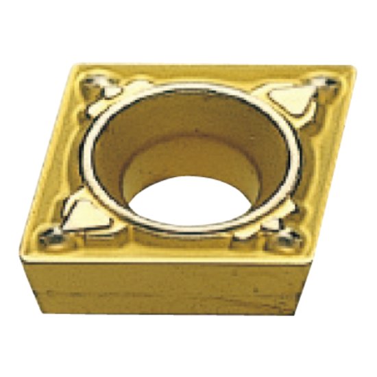 Picture of CPMH322MV MC6025 Mitsubishi CPMH090308MV MC6025 80.0° Positive Carbide 0.0310 0.79mm Radius Medium, Semi Finishing