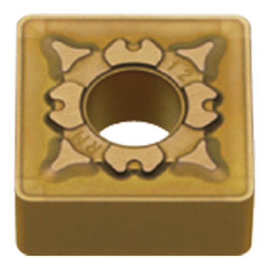 Picture of SNMG432RM MC7025 Mitsubishi SNMG120408RM MC7025 Square Negative Carbide 0.0310 0.79mm Radius Roughing, Medium