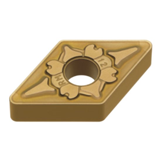 Picture of DNMG433RM MP7035 Mitsubishi DNMG150412RM MP7035 55.0° Negative Carbide 0.0470 1.19mm Radius Roughing, Medium