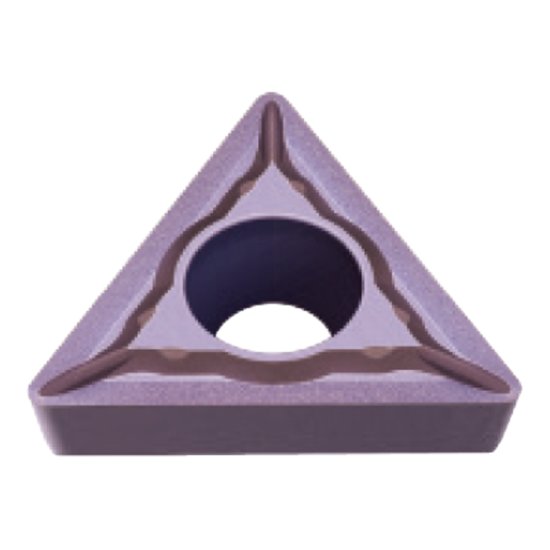 Picture of TCMT1.81.51FM VP15TF Mitsubishi TCMT090204FM VP15TF Triangle Positive Carbide 0.0160 0.41mm Radius Finishing, Semi Finishing