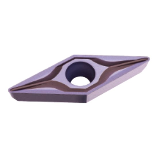 Picture of VCMT332FM VP15TF Mitsubishi VCMT160408FM VP15TF 35.0° Positive Carbide 0.0310 0.79mm Radius Medium, Semi Finishing