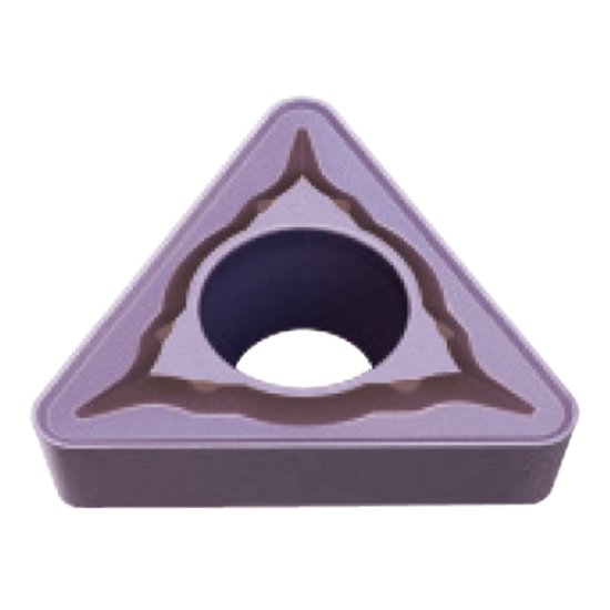 Picture of TCMT21.52mm MC7025 Mitsubishi TCMT110208mm MC7025 Triangle Positive Carbide 0.0310 0.79mm Radius Medium, Semi Finishing