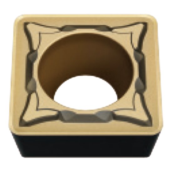 Picture of SCMT32.52 LP MP3025 Mitsubishi SCMT09T308LP MP3025 Square Positive Cermet 0.0310 0.79mm Radius Finishing, Semi Finishing