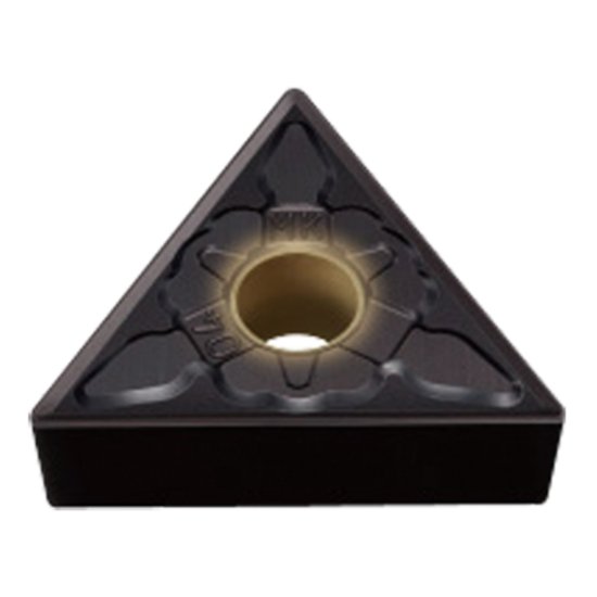 Picture of TNMG434MK MC5005 Mitsubishi TNMG220416MK MC5005 Triangle Negative Carbide 0.0630 1.60mm Radius Medium, Semi Finishing