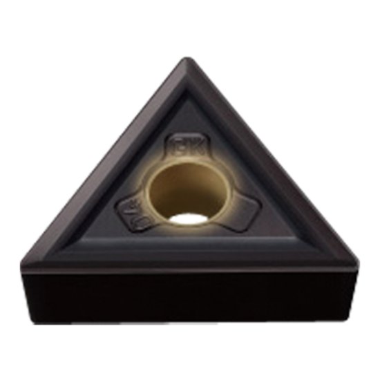 Picture of TNMG433GK MC5005 Mitsubishi TNMG220412GK MC5005 Triangle Negative Carbide 0.0470 1.19mm Radius Medium, Semi Finishing