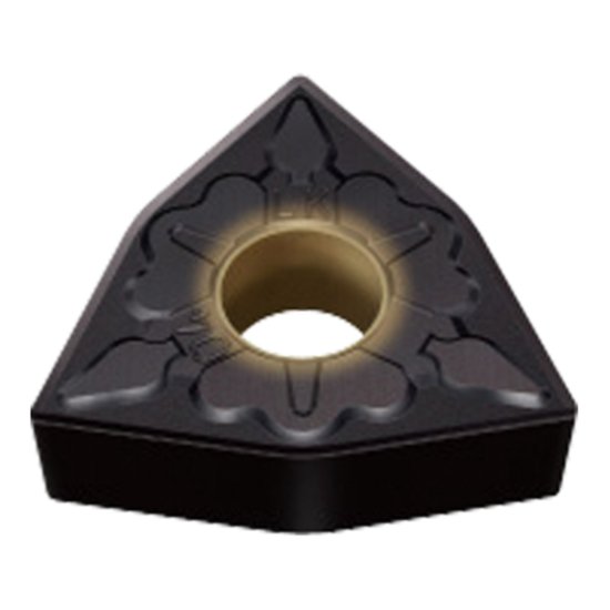 Picture of WNMG433LK MC5015 Mitsubishi WNMG080412LK MC5015 Trigon Negative Carbide 0.0470 1.19mm Radius Medium, Semi Finishing