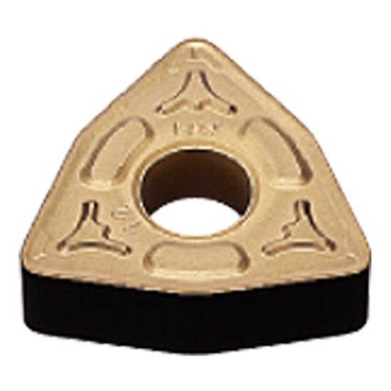 Picture of WNMG332MW MC5015 Mitsubishi WNMG060408MW MC5015 Trigon Negative Carbide 0.0310 0.79mm Radius Medium, Semi Finishing