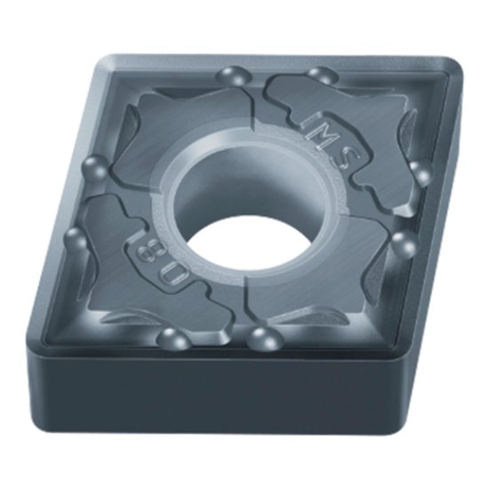 Picture of CNMG433MS MP9005 Mitsubishi CNMG120412MS MP9005 80.0° Negative Carbide 0.0470 1.19mm Radius Medium, Semi Finishing