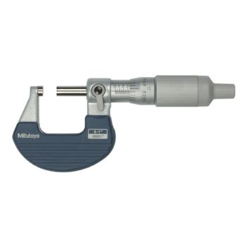 Picture of Mitutoyo 102-717 0-1 In, .0001 In Mechanical Outside Micrometer, Smooth Action, Ratchet Thimble