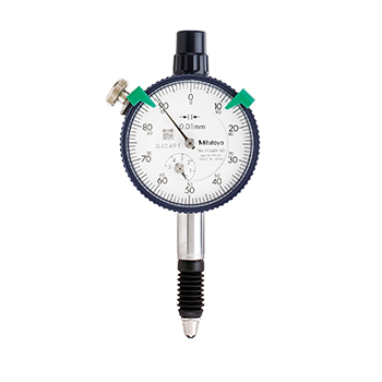 Picture of Mitutoyo 1044S 0.01mm, 5mm/(1mm Per Rev) Dial Indicator, 0-100, Lug Back, 8mm Stem, Series 1