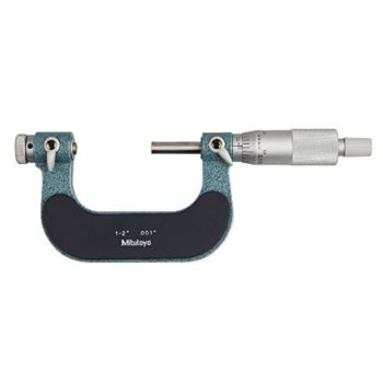Picture of Mitutoyo 126-138 Micrometer Mec Mic, Scrthr, 1-2 In, .001 In, Rs, Na
