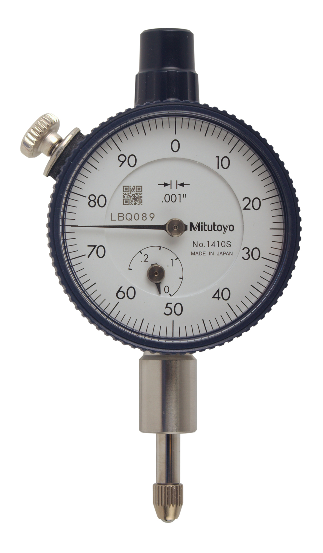 Picture of Mitutoyo 1410S Dial Indicator, .001, .25 In, 3/8, Lb