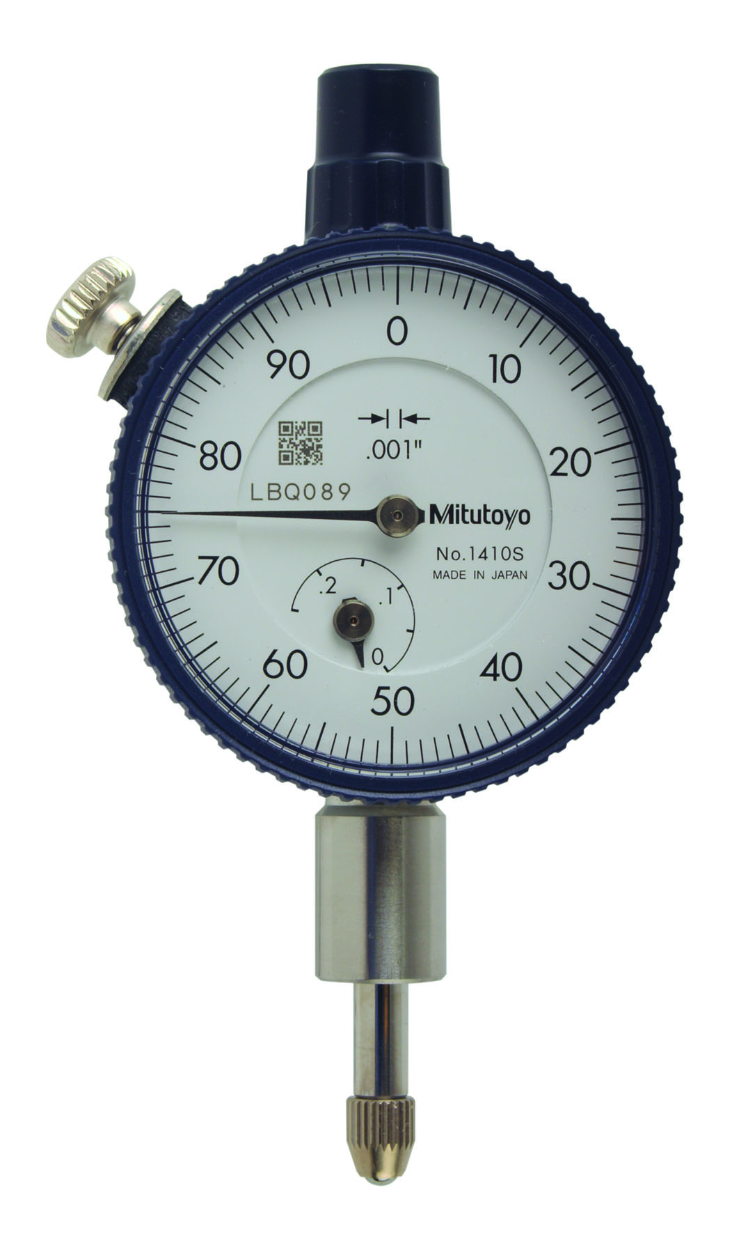 Picture of Mitutoyo 1410Sb Dial Indicator, .001, .25 In, 3/8, Fb