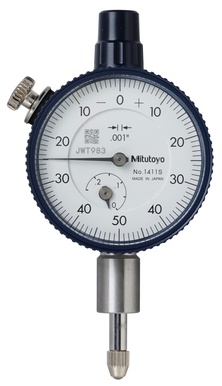 Picture of Mitutoyo 1411Sb Dial Indicator, .001, .25 In, 3/8, Fb