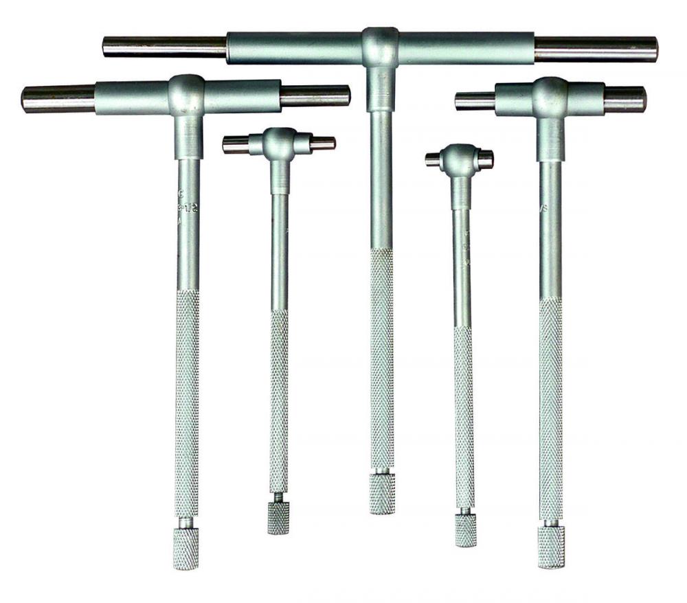 Picture of Mitutoyo 155-904 .5-6 In, Telescoping Gage Set, 5 Pieces (.5-.75 In, .75-1.25 In, 1.25-2.125 In, 2.125-3.5 In, 3.5-6 In)