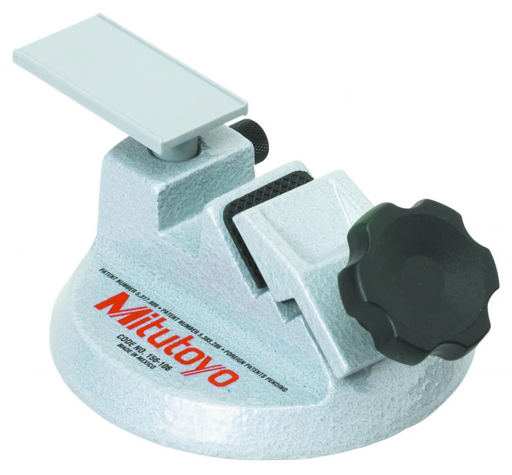 Picture of Mitutoyo 156-106 0-2 In/0-50mm, Micrometer Stand, Fixed Angle With Platform For 3-Wire Measurement