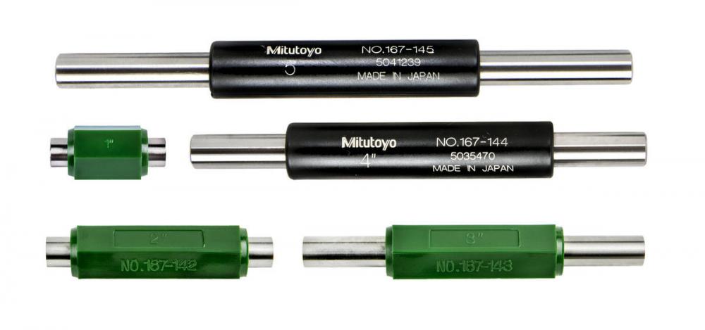 Picture of Mitutoyo 167-912 1-5 In, Micrometer Standard Set, 5 Pieces