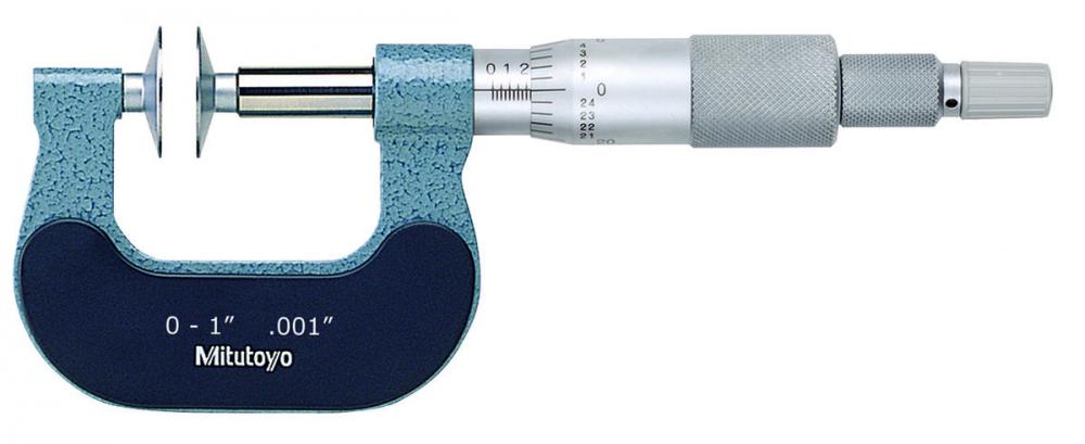 Picture of Mitutoyo 169-203 Disc Micrometer
