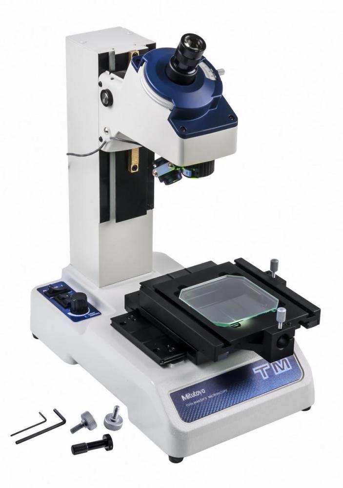 Picture of Mitutoyo 176-818A Tm-505 Toolmaker'S Microscope, 30X Magnification, 2 In X 2 In Stage Travel