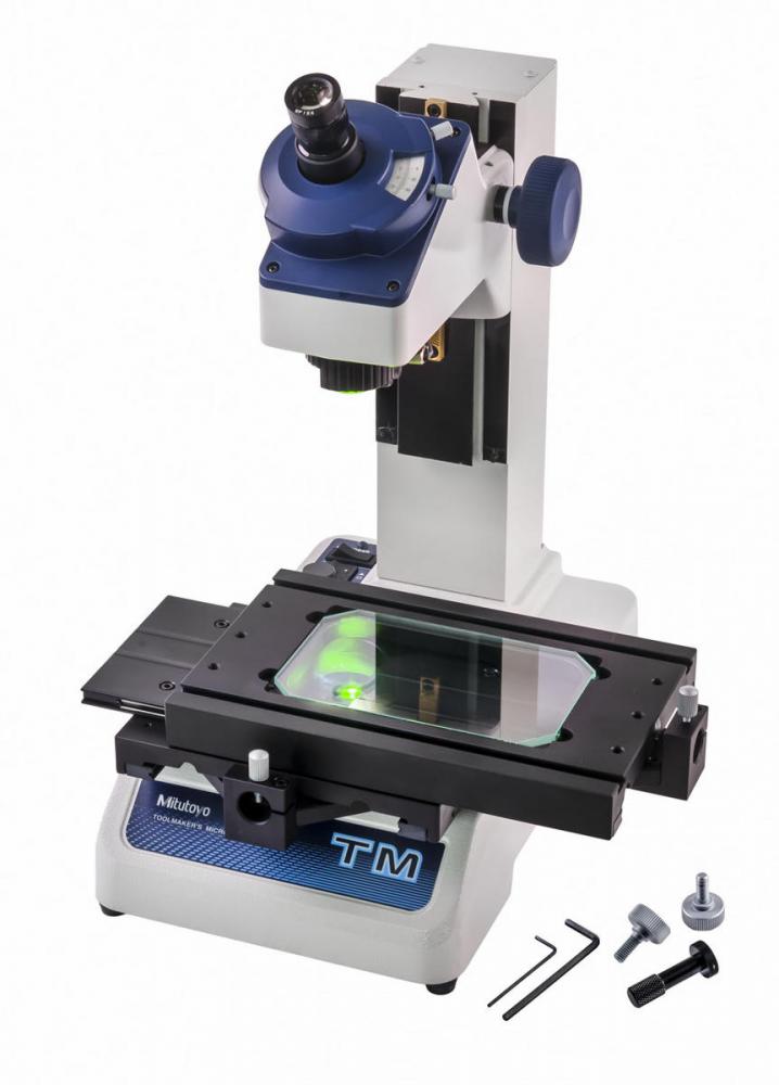 Picture of Mitutoyo 176-819A Tm-510 Toolmaker'S Microscope, 30X Magnification, 4 In X 2 In Stage Travel