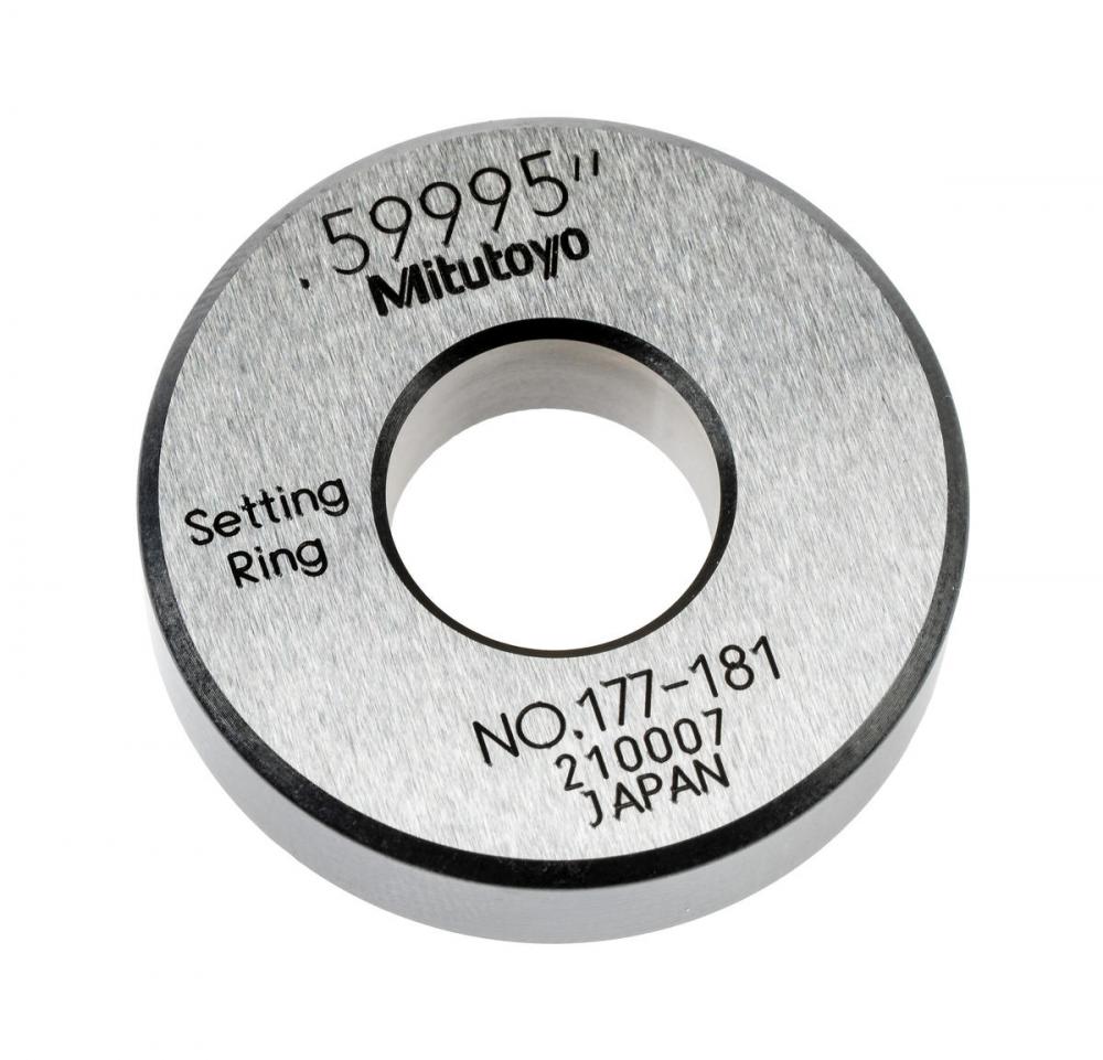 Picture of Mitutoyo 177-179 .35 Inch Diameter Setting Ring For Borematic Absolute Digimatic Snap Bore Gage, 6-12mm.275-.5 Inch/6.985-12.7mm Range