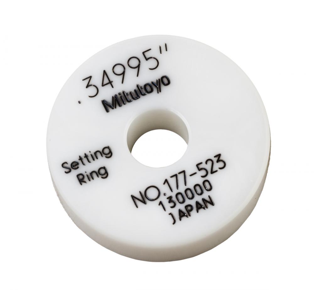 Picture of Mitutoyo 177-523 Setting Ring (Ceramic), .35 In